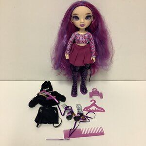 Rainbow High Doll Emi Vanda Lot Clothes Shoes Boots Hangers Comb Skirt Top READ